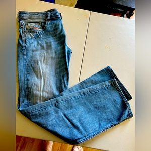 Diesel Larkee relaxed stretch men’s jeans W32 L32 light wash